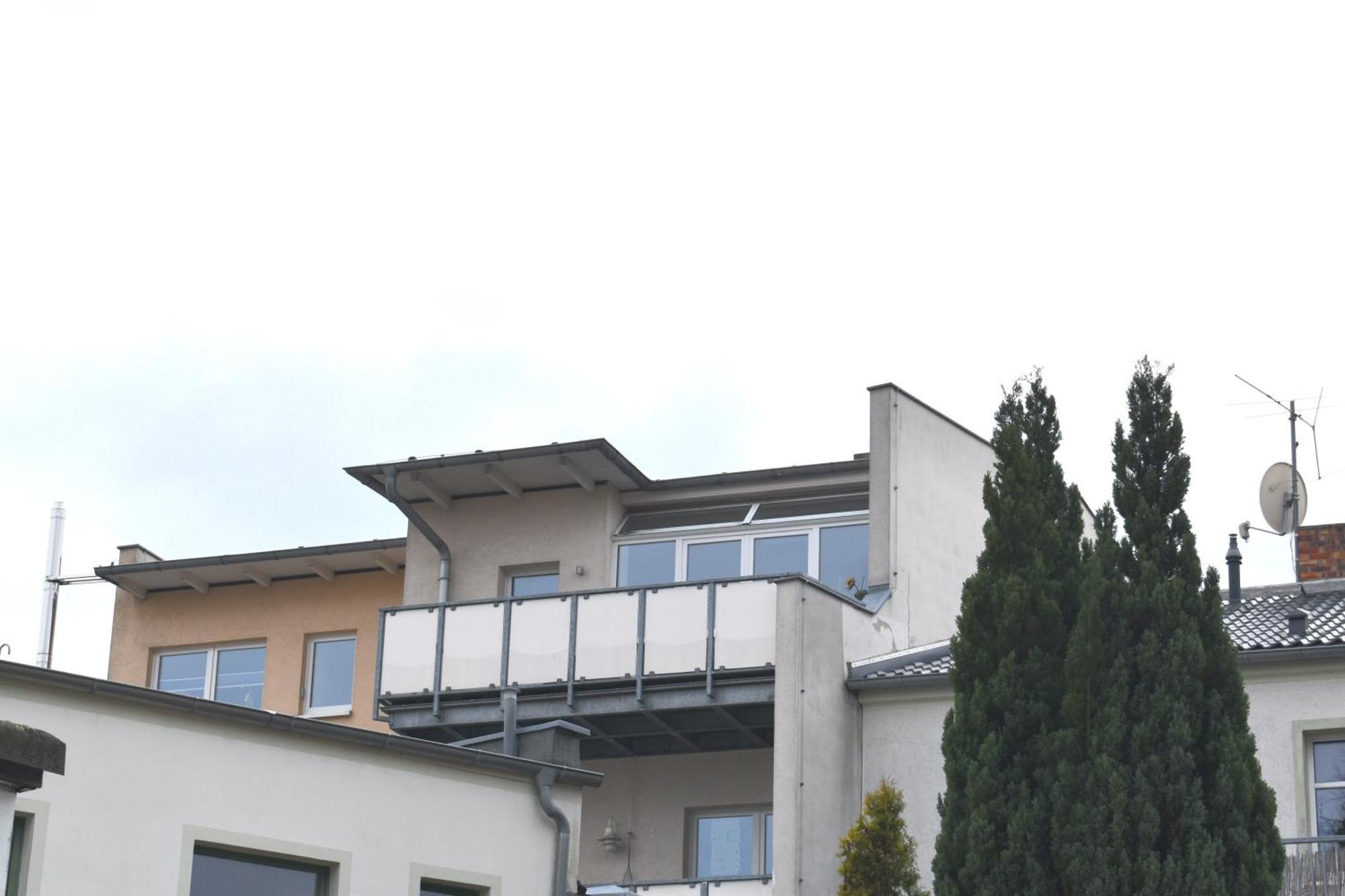 City-Dach-Apartment Mit Loggia - Balkon - Kamin Cottbus Exterior foto